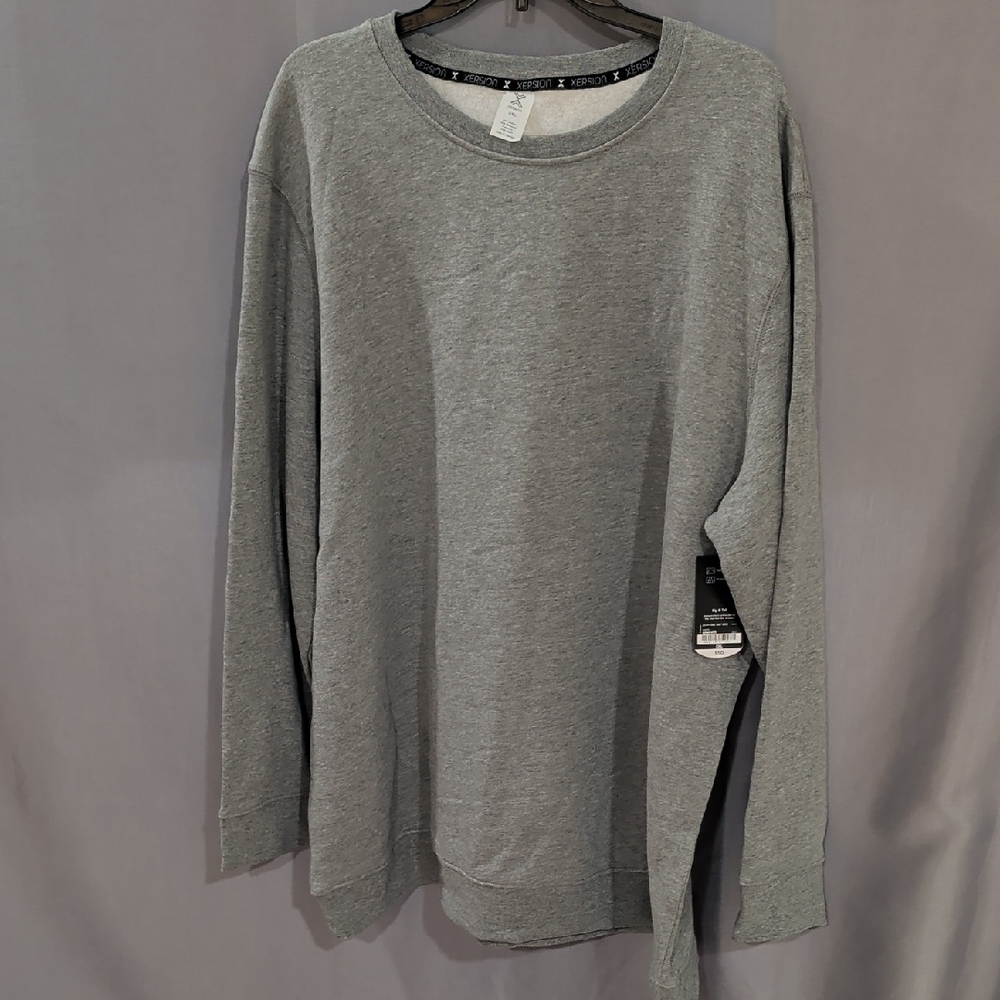 Xersion Men's Heather Gray Sweatshirt 2XL